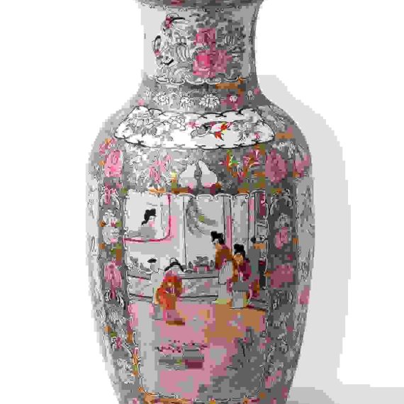 Intricate work of art on the vase