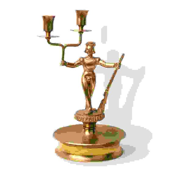 Metal work of art by the artisan